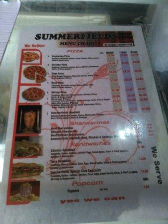 Summerfields Pizza